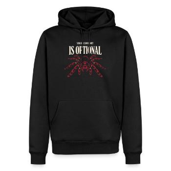Tarantel Tarantel Halter Spinnenbesitzer - Männer Premium Bio Hoodie - Schwarz - Vorne - Nico (187cm)