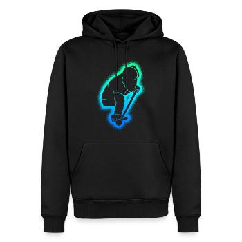 Billard Billiard Pool Herren Kinder Jungen Snooker - Männer Premium Bio Hoodie - Schwarz - Vorne - Nico (187cm)