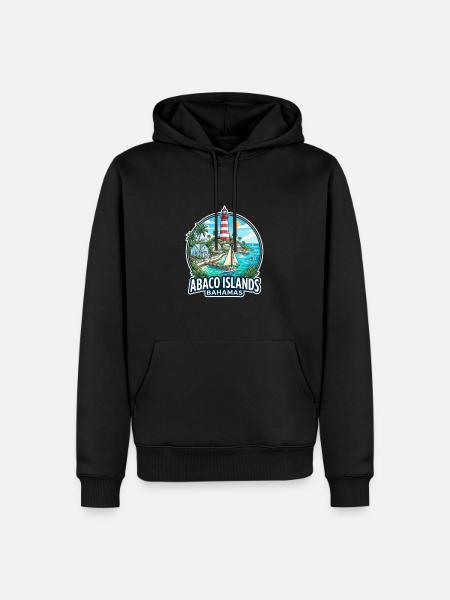 Abaco Islands Bahamas - Männer Premium Bio Hoodie - Schwarz