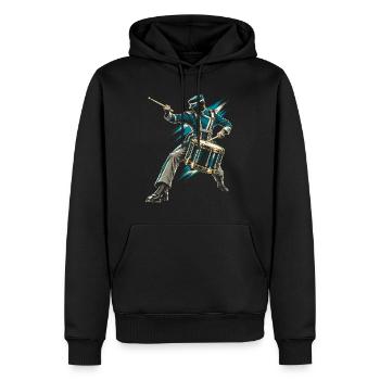Drum Corps Spielmannszug - Männer Premium Bio Hoodie - Schwarz - Vorne - Nico (187cm)