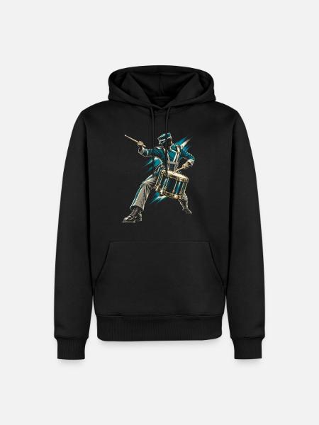 Drum Corps Spielmannszug - Männer Premium Bio Hoodie - Schwarz