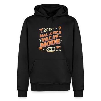 Mallorca Family Holidays 2023 Palma De Mallorca - Men’s Premium Organic Hoodie - black - Front - Nico (187cm)