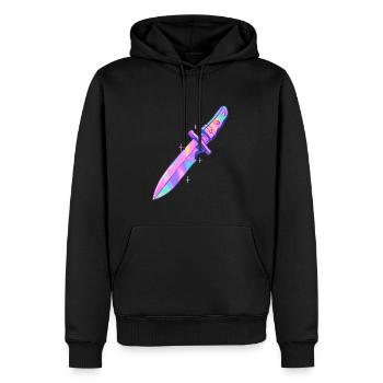 EDM Rave DJ Magic Festival - Männer Premium Bio Hoodie - Schwarz - Vorne - Nico (187cm)
