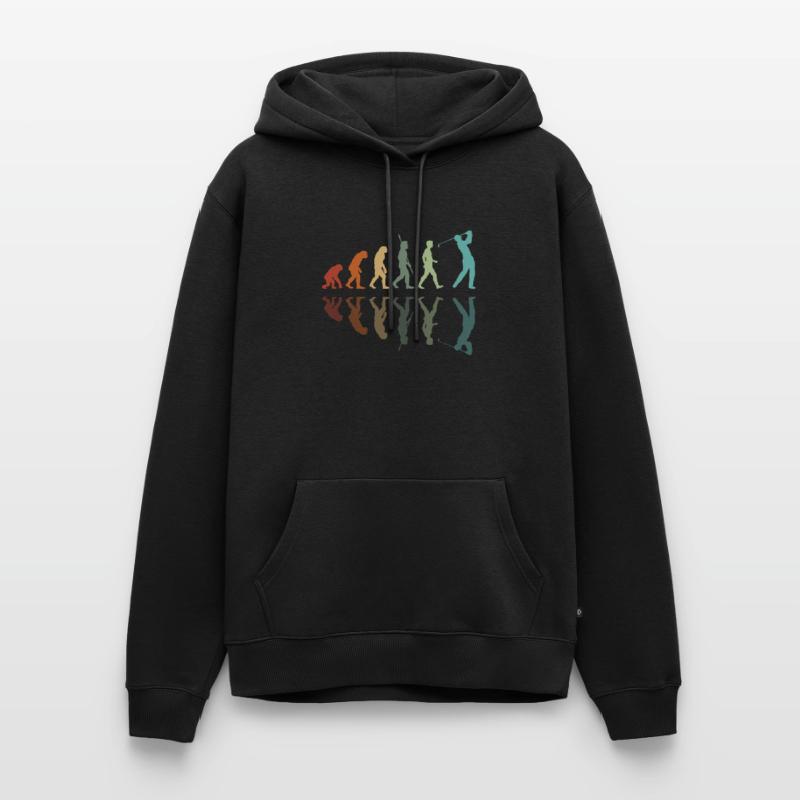 Golf Évolution - Golfer Évolution Sweat à capuche Premium bio Homme