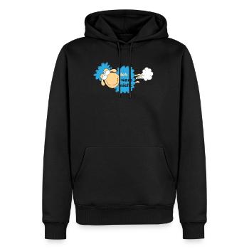 Schaaf wars nicht - Männer Premium Bio Hoodie - Schwarz - Vorne - Nico (187cm)