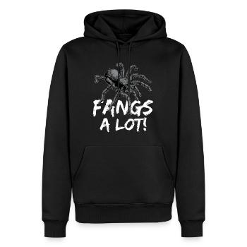 Tarantula Haustier Spinne Tarantulas Spinnen Tiere - Männer Premium Bio Hoodie - Schwarz - Vorne - Nico (187cm)