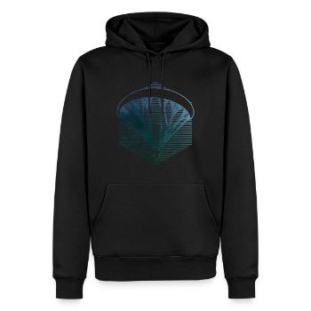 Paragleiter Paragleiten Paragliding Gleitschirm - Men’s Premium Organic Hoodie - black - Front - Nico (187cm)