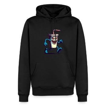 Scary Monster Drinking Cup Drinks - Men’s Premium Organic Hoodie - black - Front - Nico (187cm)