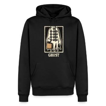 Gespenstische Party Trick Or Treat Zeit - Männer Premium Bio Hoodie - Schwarz - Vorne - Nico (187cm)