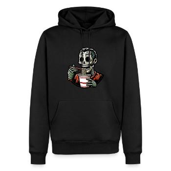 Zombie Ramen Nudeln für Gruselfilme Japanisches - Männer Premium Bio Hoodie - Schwarz - Vorne - Nico (187cm)