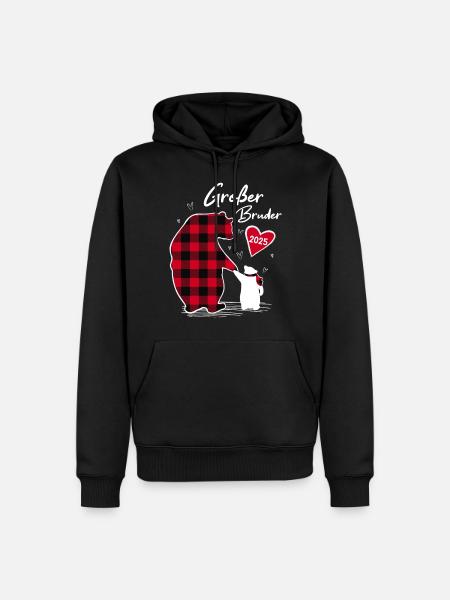 Big Brother Bear 2025 - Men’s Premium Organic Hoodie - black