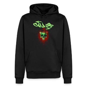 Ink Cry - Men’s Premium Organic Hoodie - black - Front - Nico (187cm)