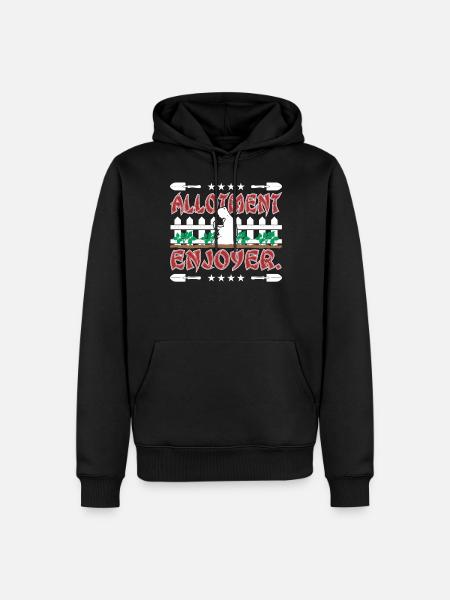 Kleingärtner. - Männer Premium Bio Hoodie - Schwarz