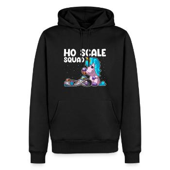 Course de voitures à sous pour voitures de machines à sous et voitures RC - Sweat à capuche Premium bio Homme - noir - Devant - Nico (187cm)