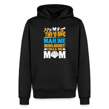 Marine Biology Science My Favorite Marine - Männer Premium Bio Hoodie - Schwarz - Vorne - Nico (187cm)