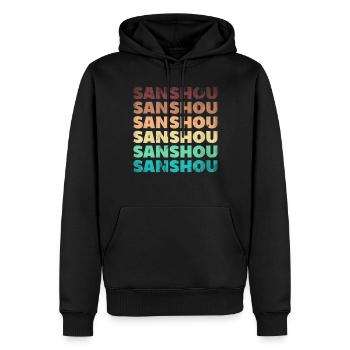 Chinese Martial Arts Chinese Boxing Sanshou - Männer Premium Bio Hoodie - Schwarz - Vorne - Nico (187cm)