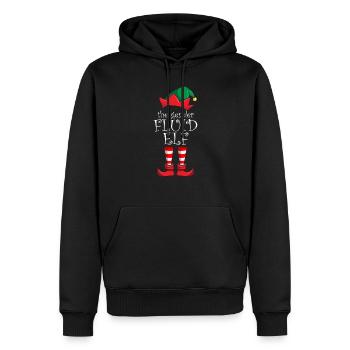 Die Weihnachtsgeschlechts der Geschlechtsfl�ssigke - Männer Premium Bio Hoodie - Schwarz - Vorne - Nico (187cm)