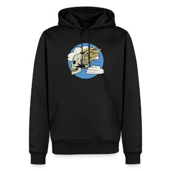 85. Fighter Squadron Patch im Zweiten Weltkrieg fl - Männer Premium Bio Hoodie - Schwarz - Vorne - Nico (187cm)