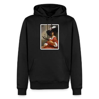 La Pintora die Malerkarte Mexikanische Lotteriekar - Männer Premium Bio Hoodie - Schwarz - Vorne - Nico (187cm)