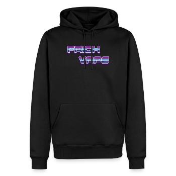 Verdammter Vape Anti Vaping No Vape FRICK VAPE - Männer Premium Bio Hoodie - Schwarz - Vorne - Nico (187cm)