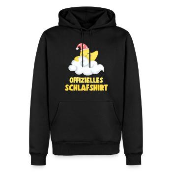 Offizielles Schlafshirt Stern Schlafen Kinder - Männer Premium Bio Hoodie - Schwarz - Vorne - Nico (187cm)