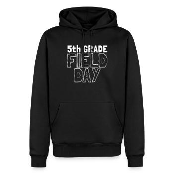 5. Klasse Field Day School Kinderlehrer 5. Klasse - Männer Premium Bio Hoodie - Schwarz - Vorne - Nico (187cm)
