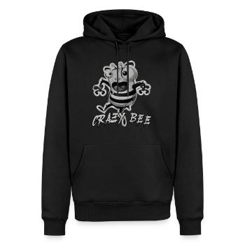 Funny outfit for bee lovers - Men’s Premium Organic Hoodie - black - Front - Nico (187cm)