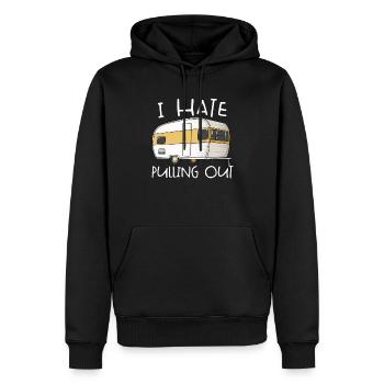 Ich hasse es, unangemessenes Humor -Camper RV hera - Männer Premium Bio Hoodie - Schwarz - Vorne - Nico (187cm)