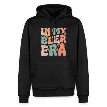 Buveur De Bière Amateur De Bière Toast Bière Drôle - Sweat à capuche Premium bio Homme - noir - Devant - Nico (187cm)