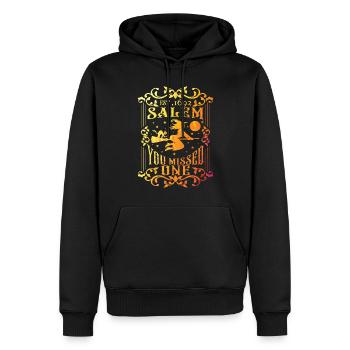 Salem 1692 Sie verpassten eine Hexe okkult eine ve - Männer Premium Bio Hoodie - Schwarz - Vorne - Nico (187cm)