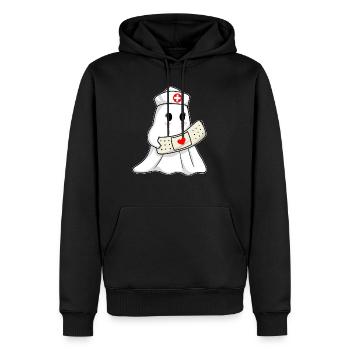 Boo Boo Crew Krankenschwester Halloween Krankensch - Männer Premium Bio Hoodie - Schwarz - Vorne - Nico (187cm)