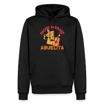 Nacho Average Abuelita Cinco de Mayo Abuelita - Männer Premium Bio Hoodie - Schwarz - Vorne - Nico (187cm)