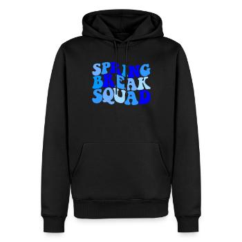 Spring Break Squad Herren Spring Break 2025 - Männer Premium Bio Hoodie - Schwarz - Vorne - Nico (187cm)