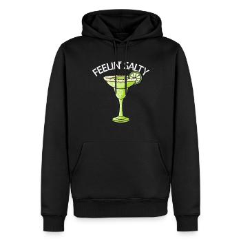 Feelin' Salty Margarita Cinco de Mayo Margarita - Männer Premium Bio Hoodie - Schwarz - Vorne - Nico (187cm)