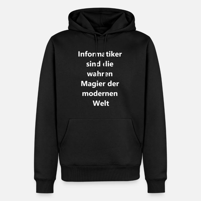 Magic Code Gift - Men’s Premium Organic Hoodie - black