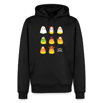 Candy Corn Kostüme Halloween Kinder Candy Corn - Männer Premium Bio Hoodie - Schwarz - Vorne - Nico (187cm)