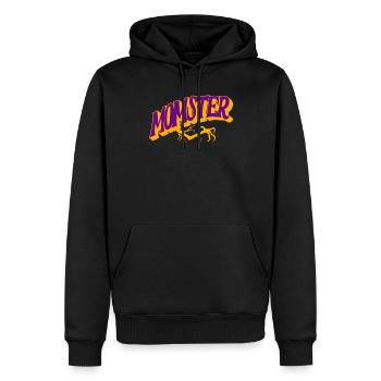 Momster Parents Assortis Momas Halloween Momster - Sweat à capuche Premium bio Homme - noir - Devant - Nico (187cm)