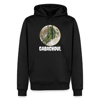 Gabaghoul Italienischer Halloween-Zombie-Gabagool - Männer Premium Bio Hoodie - Schwarz - Vorne - Nico (187cm)