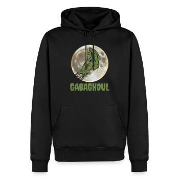 Gabaghoul Italienischer Halloween-Zombie-Gabagool - Männer Premium Bio Hoodie - Schwarz - Vorne - Nico (187cm)