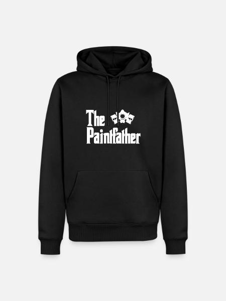 Peintre de véhicules Peintre de véhicules Peintre de voitures - Sweat à capuche Premium bio Homme - noir
