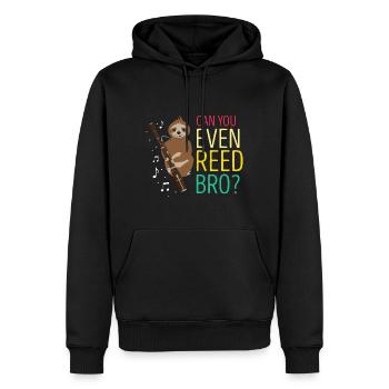 Fagottist für Fagottorchester und Fagottist - Männer Premium Bio Hoodie - Schwarz - Vorne - Nico (187cm)
