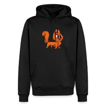 Halloween Cat Knife Creepy Gift Idea - Men’s Premium Organic Hoodie - black - Front - Nico (187cm)