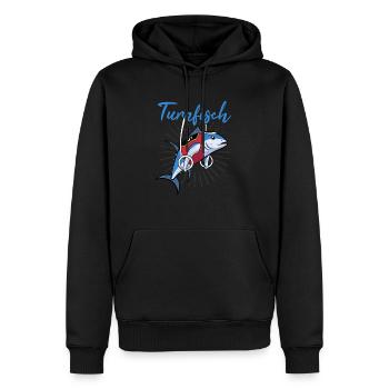 Kunstturnen Geräteturnen Sechskampf Turner Ringe - Männer Premium Bio Hoodie - Schwarz - Vorne - Nico (187cm)