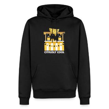 Lemonade Lemon Lemonade Lemonade Lemonade Stand Design - Men’s Premium Organic Hoodie - black - Front - Nico (187cm)