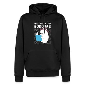 Legasthenie Bewusstsein und Legasthenie Lehrer - Männer Premium Bio Hoodie - Schwarz - Vorne - Nico (187cm)