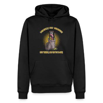 Conception d’opossum pour les amateurs d’opossum et d’opossum - Sweat à capuche Premium bio Homme - noir - Devant - Nico (187cm)