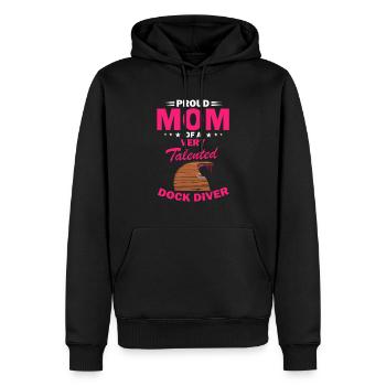 Sports nautiques pour chiens et sports nautiques pour chiens - Sweat à capuche Premium bio Homme - noir - Devant - Nico (187cm)