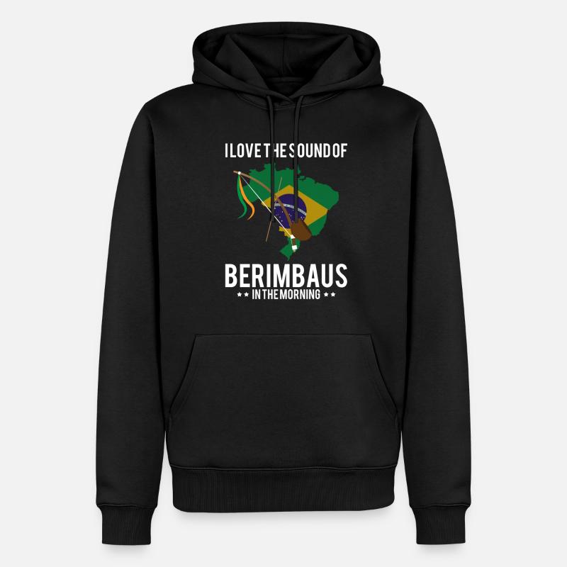 Danse brésilienne pour le kickboxing - Sweat à capuche Premium bio Homme - noir