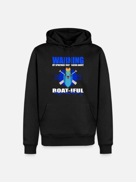 Chinesisches Bootsrennen für Drachenboot-Trainer - Männer Premium Bio Hoodie - Schwarz