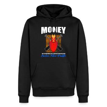 Drachenbootfahren-Thema für Drachenbootpaddeln - Männer Premium Bio Hoodie - Schwarz - Vorne - Nico (187cm)
